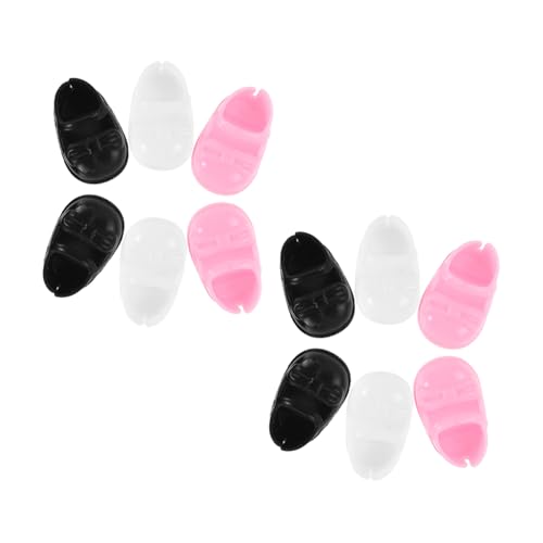 BESPORTBLE 6 Paare Mini Puppenschuhe Flache Schuhe für Mädchen Puppen Zubehör Miniatur Dekoration für Puppenhaus BESPORTBLE 6 Paare Mini Puppenschuhe Flache Schuhe für Mädchen Puppen Zubehör Miniatur Dekoration für Puppenhaus von BESPORTBLE