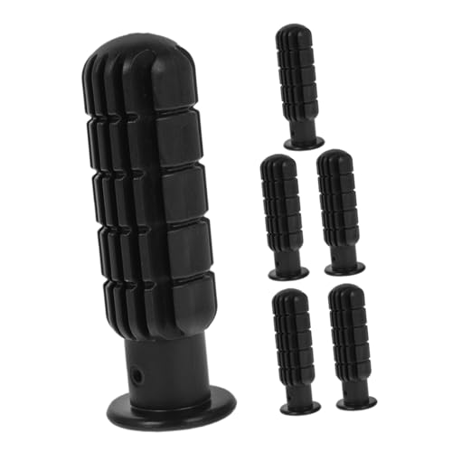 BESPORTBLE 6 Pcs Foosball -tischhandle Griff Ersatz Football Game Rod Griffe Stick End Cap Grips Für Desktop -fußball -tischteile Reparatur von BESPORTBLE