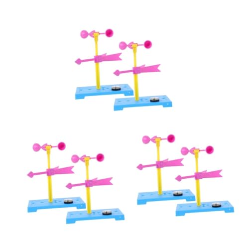 BESPORTBLE 6 Sätze DIY Windmessgerät Bastelset für Wissenschaftliches Experimentierspielzeug aus Robustem Kunststoff Fördert Praktische Fähigkeiten Kreatives Stem Lernspielzeug für Drinnen BESPORTBLE 6 Sätze DIY Windmessgerät Bastelset für Wissenschaftliches Experimentierspielzeug aus Robustem Kunststoff Fördert Praktische Fähigkeiten Kreatives Stem Lernspielzeug für Drinnen von BESPORTBLE