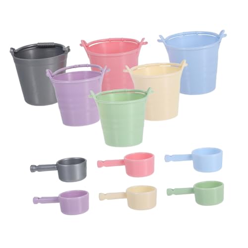 BESPORTBLE 6 Sätze Miniatur -eimerspielzeug Gartenzubehör Für Mini-strandeimer -gartengeräte Spielzeugeimer Gartengeräte Für Strandutensilien Für Plastik BESPORTBLE 6 Sätze Miniatur -eimerspielzeug Gartenzubehör Für Mini-strandeimer -gartengeräte Spielzeugeimer Gartengeräte Für Strandutensilien Für Plastik von BESPORTBLE