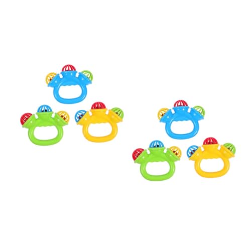 BESPORTBLE 6 Stck Teiliges Kleines Handtamburin mit Jingle Bells für Jahre Beruhigendes Langlebiges Greifspielzeug Vielseitig Einsetzbar für Kindergarten Familie und Bühnenauftritte BESPORTBLE 6 Stck Teiliges Kleines Handtamburin mit Jingle Bells für Jahre Beruhigendes Langlebiges Greifspielzeug Vielseitig Einsetzbar für Kindergarten Familie und Bühnenauftritte von BESPORTBLE