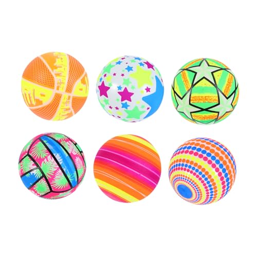 BESPORTBLE 6 Stück Aufblasbare Strandbälle Umweltfreundliche Bunte Wasserspielzeuge für Outdoor Aktivitäten und Sommertage Robuste Materialien für Sicheres BESPORTBLE 6 Stück Aufblasbare Strandbälle Umweltfreundliche Bunte Wasserspielzeuge für Outdoor Aktivitäten und Sommertage Robuste Materialien für Sicheres von BESPORTBLE