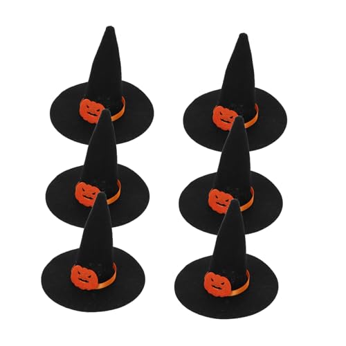 BESPORTBLE 6 Stück Dekorative Kleine Hüte für Halloween Partys Flaschen Topper und Diy Bastelprojekte für Kostüme Deko BESPORTBLE 6 Stück Dekorative Kleine Hüte für Halloween Partys Flaschen Topper und Diy Bastelprojekte für Kostüme Deko von BESPORTBLE