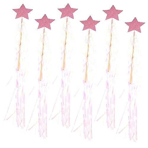 BESPORTBLE 6 Stück Foto Requisiten Für Märchen Patin Mädchen Party Prinzessin Hochzeit Gold Cosplay Engelsstäbe Feenstab Halloween Sternstab Sternstab Feenstab Holz Rosa BESPORTBLE 6 Stück Foto Requisiten Für Märchen Patin Mädchen Party Prinzessin Hochzeit Gold Cosplay Engelsstäbe Feenstab Halloween Sternstab Sternstab Feenstab Holz Rosa von BESPORTBLE