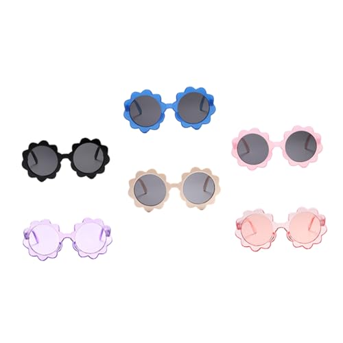 BESPORTBLE 6 Stück Gläser kindersonnenbrille spielzeuge für Mode langlebige Party Plastik von BESPORTBLE
