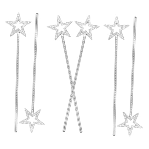 BESPORTBLE 6 Stück Glitzernde Stern Zauberstäbe für Reusable Cosplay Requisiten für Partys Kostüme und Fotoshootings Leicht und Dekorativ BESPORTBLE 6 Stück Glitzernde Stern Zauberstäbe für Reusable Cosplay Requisiten für Partys Kostüme und Fotoshootings Leicht und Dekorativ von BESPORTBLE