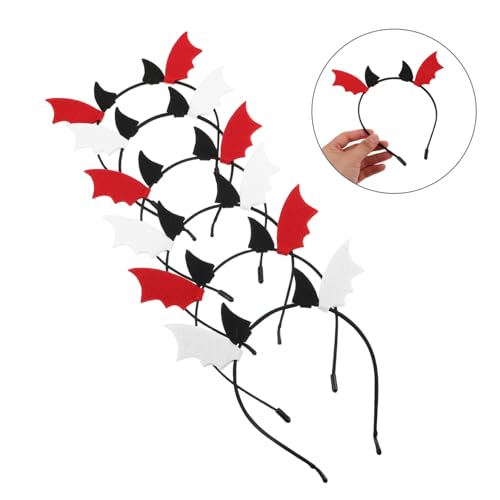 BESPORTBLE 6 Stück Halloween-kopfschmuck Vampir-stirnband Halloween-cosplay-kostüm Fledermaus Kostüm Frauen Hörner Kopfbedeckung Fledermaus -kopfbedeckung Für Party Vampir-haarband Gefühlt BESPORTBLE 6 Stück Halloween-kopfschmuck Vampir-stirnband Halloween-cosplay-kostüm Fledermaus Kostüm Frauen Hörner Kopfbedeckung Fledermaus -kopfbedeckung Für Party Vampir-haarband Gefühlt von BESPORTBLE