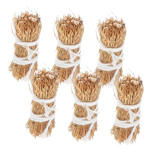 BESPORTBLE 6 Stück Heuballen Deko Heuballen für Puppenhäuser Sandtisch Dekoration Vielseitige Requisiten für Bastelprojekte und Fotografie BESPORTBLE 6 Stück Heuballen Deko Heuballen für Puppenhäuser Sandtisch Dekoration Vielseitige Requisiten für Bastelprojekte und Fotografie von BESPORTBLE