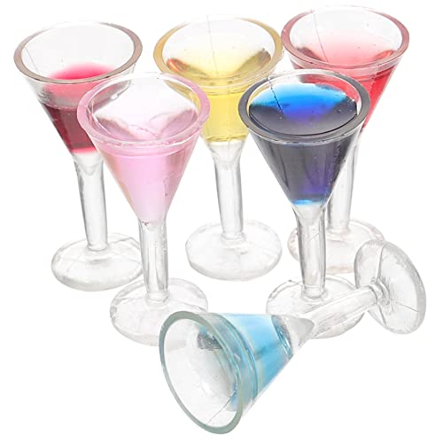 BESPORTBLE 6 Stück Miniatur Cocktailgläser Teiliges für Puppenhaus Dekoration für DIY Mikro Landschaften und Fotografie Requisiten BESPORTBLE 6 Stück Miniatur Cocktailgläser Teiliges für Puppenhaus Dekoration für DIY Mikro Landschaften und Fotografie Requisiten von BESPORTBLE