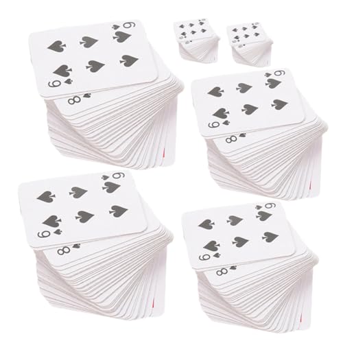 BESPORTBLE 6 Stück Miniatur Spielkarten Teilig Einzigartige Sammelbare Pokerkarten Ultrakleine Reise Spielkarten Präzise Gefertigt Praktische Kartenspiele für Party und Unterwegs BESPORTBLE 6 Stück Miniatur Spielkarten Teilig Einzigartige Sammelbare Pokerkarten Ultrakleine Reise Spielkarten Präzise Gefertigt Praktische Kartenspiele für Party und Unterwegs von BESPORTBLE