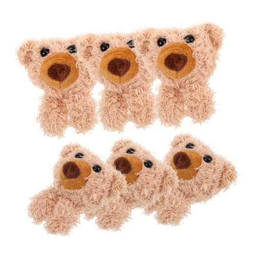 BESPORTBLE 6 Stück Plüsch Bärenkopf Nähzubehör DIY Bastelset Kuscheltier Applikationen Braun Kleidung Dekoration für Bekleidung und Accessoires BESPORTBLE 6 Stück Plüsch Bärenkopf Nähzubehör DIY Bastelset Kuscheltier Applikationen Braun Kleidung Dekoration für Bekleidung und Accessoires von BESPORTBLE