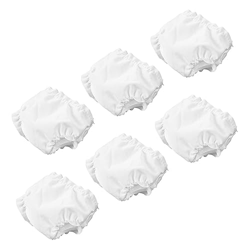 BESPORTBLE 6 Stück Puppenkleidung Unterwäsche Für Puppen Unterhosen Für Puppen Miniaturzubehör Puppenwindeln Kleine Miniaturwindeln Für Puppenhaus Spielunterhosen Miniaturspielzeug von BESPORTBLE