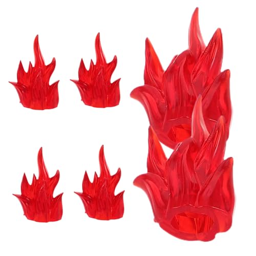 BESPORTBLE 6 Stück Puzzle Bausteine Miniaturfeuermodelle Kreatives Spiel Flammen Miniaturflammeffekte Halloween -Feuerzubehör Kreative Flammenmodelle Miniaturflammzubehör Plastik rot BESPORTBLE 6 Stück Puzzle Bausteine Miniaturfeuermodelle Kreatives Spiel Flammen Miniaturflammeffekte Halloween -Feuerzubehör Kreative Flammenmodelle Miniaturflammzubehör Plastik rot von BESPORTBLE