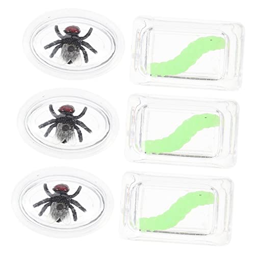 BESPORTBLE 6 Stück Simulierte Eiswürfel Teiliges mit Realistischen Insekten für Party Streiche Halloween Deko und Trinkgläser Zubehör BESPORTBLE 6 Stück Simulierte Eiswürfel Teiliges mit Realistischen Insekten für Party Streiche Halloween Deko und Trinkgläser Zubehör von BESPORTBLE