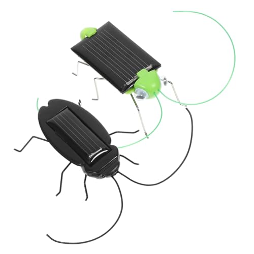 BESPORTBLE 6 Stück Solarbetriebene Heuschrecken Kinderspielzeug Solar Solar Jungen Insekten Heuschrecken Pädagogische Simulation von BESPORTBLE