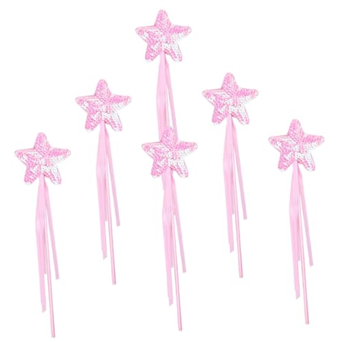 BESPORTBLE 6 Stück Sternstab für Glitzernde Feenstäbe in Leichte Cosplay Requisiten für Party Geburtstag Halloween und Rollenspiel BESPORTBLE 6 Stück Sternstab für Glitzernde Feenstäbe in Leichte Cosplay Requisiten für Party Geburtstag Halloween und Rollenspiel von BESPORTBLE