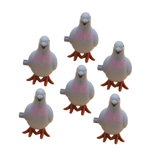 BESPORTBLE 6 Stück Teiliges Aufziehspielzeug Wind Up Tiere Cartoon Taube Kleine Bunte Simulation Springendes ohne Batterie Energiesparend Sicher Zufällige Farbe Zufällige Farbe von BESPORTBLE