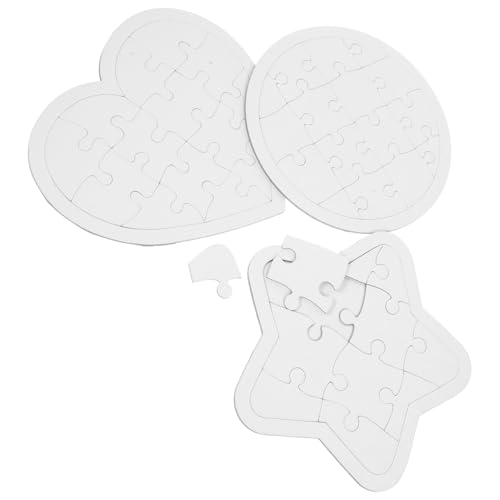 BESPORTBLE 6 Stück Teiliges DIY Blanko Puzzle aus Papier Fünfzackige Sternform Präzise Geschnitten zum Bemalen und Gestalten für Kreative Malprojekte BESPORTBLE 6 Stück Teiliges DIY Blanko Puzzle aus Papier Fünfzackige Sternform Präzise Geschnitten zum Bemalen und Gestalten für Kreative Malprojekte von BESPORTBLE