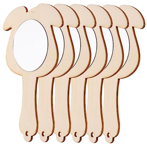 BESPORTBLE 6 Stück Teiliges DIY Holzspiegel Bastelset für Kleine Handspiegel zum Bemalen Kreatives Handwerk Zubehör für Jungen und Mädchen Langlebig Farbecht zum und Gestalten BESPORTBLE 6 Stück Teiliges DIY Holzspiegel Bastelset für Kleine Handspiegel zum Bemalen Kreatives Handwerk Zubehör für Jungen und Mädchen Langlebig Farbecht zum und Gestalten von BESPORTBLE