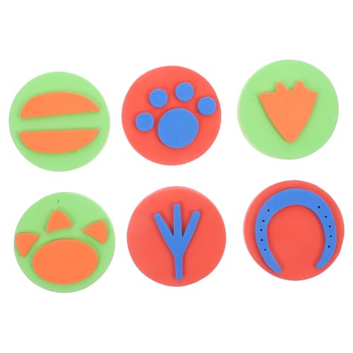 BESPORTBLE 6 Stück Teiliges Eva Stempelset mit Tierischen Motiven Ungiftig und Sicher für der Kreativität und Vielfältige Malprojekte Geeignet für Jungen und Mädchen im Zufällige Farbe BESPORTBLE 6 Stück Teiliges Eva Stempelset mit Tierischen Motiven Ungiftig und Sicher für der Kreativität und Vielfältige Malprojekte Geeignet für Jungen und Mädchen im Zufällige Farbe von BESPORTBLE