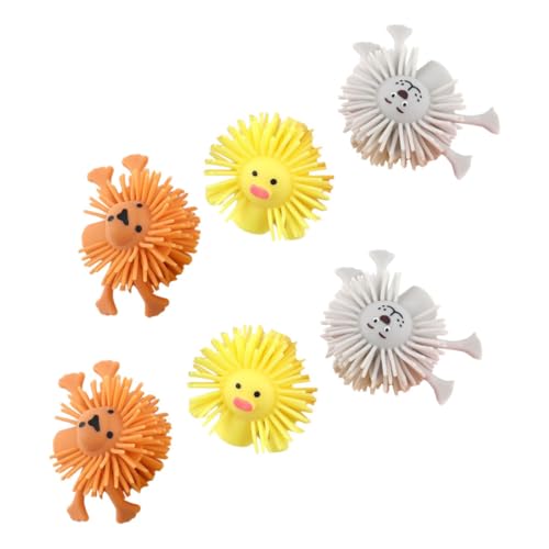 BESPORTBLE 6 Stück Teiliges Fingerpuppen Set aus Weichem TPR Material Bunte Tier handpuppen für Junge Mädchen und Sensorisches Robust Reißfest für Kindergarten und Zufällige Zufällige Farbe BESPORTBLE 6 Stück Teiliges Fingerpuppen Set aus Weichem TPR Material Bunte Tier handpuppen für Junge Mädchen und Sensorisches Robust Reißfest für Kindergarten und Zufällige Zufällige Farbe von BESPORTBLE
