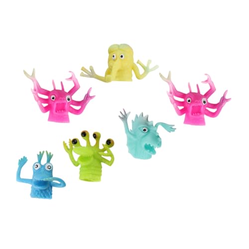 BESPORTBLE 6 Stück Teiliges Fingerpuppen aus Sicherem TPR Material Lustige Spielzeuge für Fantasie und Kommunikation Leichtes Tragbares Puppenspiel für Zuhause und Party Zufällige Designs BESPORTBLE 6 Stück Teiliges Fingerpuppen aus Sicherem TPR Material Lustige Spielzeuge für Fantasie und Kommunikation Leichtes Tragbares Puppenspiel für Zuhause und Party Zufällige Designs von BESPORTBLE