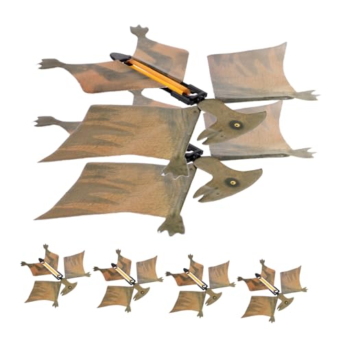 BESPORTBLE 6 Stück Teiliges Fliegendes Dinosaurier Kreatives Novelty Gadget für Detailreich Verarbeitet Einzigartiges Design Fördert Motorik und Fantasie für Jungen und Mädchen von BESPORTBLE