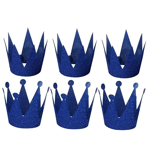 BESPORTBLE 6 Stück Teiliges Geburtstagsfeier Hüte für PVC Doppelseitige Prinzessinnen und Designs für Unvergessliche Feiern von BESPORTBLE