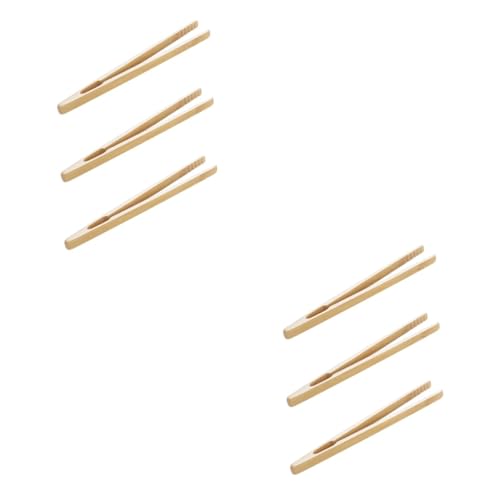 BESPORTBLE 6 Stück Teiliges Holz Pinzettenspielzeug Montessori Pädagogisch Konzentration und Hand Auge Koordination Sicher Glatt Poliert Langlebiges Lernspielzeug für Ab Jahren von BESPORTBLE