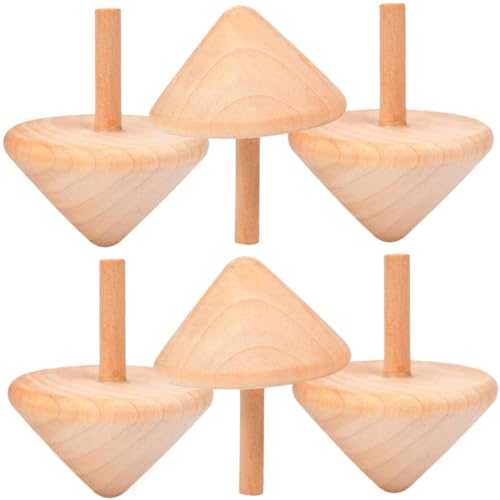 BESPORTBLE 6 Stück Teiliges Holzspielzeug Gyroskop aus Massivem Holz Sicher und Kinderfreundlich Schnelle Rotation für Hand Augen Koordination DIY Gestaltungsspielzeug für Kindergeburtstag BESPORTBLE 6 Stück Teiliges Holzspielzeug Gyroskop aus Massivem Holz Sicher und Kinderfreundlich Schnelle Rotation für Hand Augen Koordination DIY Gestaltungsspielzeug für Kindergeburtstag von BESPORTBLE