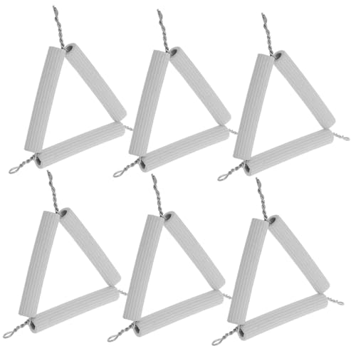 BESPORTBLE 6 Stück Teiliges Keramisches Dreieckiger Tiegelhalter für Laborversuche Hitzebeständig Vielseitig Einsetzbar für Chemie Experimente Robuste Konstruktion aus Keramik und BESPORTBLE 6 Stück Teiliges Keramisches Dreieckiger Tiegelhalter für Laborversuche Hitzebeständig Vielseitig Einsetzbar für Chemie Experimente Robuste Konstruktion aus Keramik und von BESPORTBLE