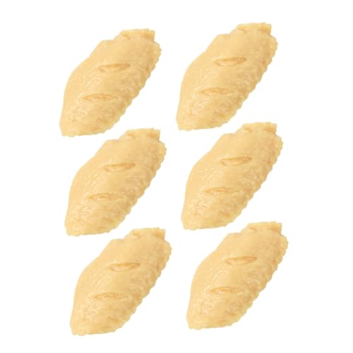 BESPORTBLE 6 Stück Teiliges Künstliche Hähnchenflügel Realistisch Aussehende Küchen Dekoration Langlebig als Fotografie Requisit und Lehrmittel für Restaurants und Zuhause BESPORTBLE 6 Stück Teiliges Künstliche Hähnchenflügel Realistisch Aussehende Küchen Dekoration Langlebig als Fotografie Requisit und Lehrmittel für Restaurants und Zuhause von BESPORTBLE