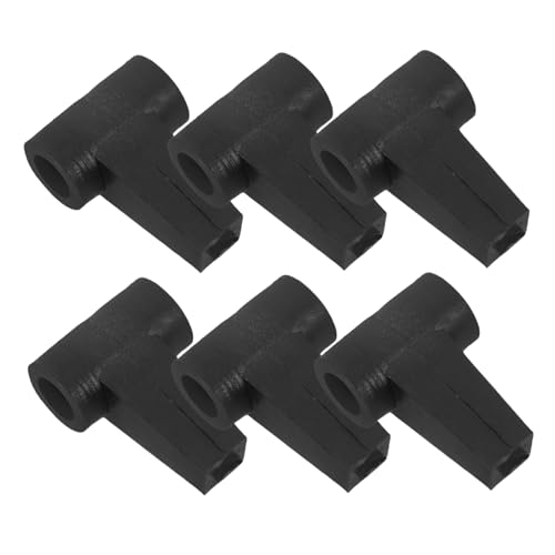 BESPORTBLE 6 Stück Teiliges Kunststoff Kite Rahmenverbinder Robuste Ersatzteile für Drachen Gerade und Winkelige Verbindungen Einfach zu Montieren Vielseitig für Drachen und Outdoor Flugspaß von BESPORTBLE
