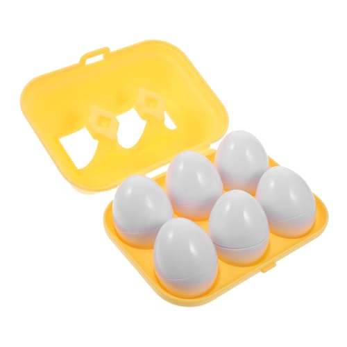 BESPORTBLE 6 Stück Teiliges Lernspielzeug Matching Eggs für Kleinkinder Pädagogische Form und Farberkennung Montessori Steckspiel Fördert Feinmotorik Hand Auge Koordination und Problemlösung BESPORTBLE 6 Stück Teiliges Lernspielzeug Matching Eggs für Kleinkinder Pädagogische Form und Farberkennung Montessori Steckspiel Fördert Feinmotorik Hand Auge Koordination und Problemlösung von BESPORTBLE