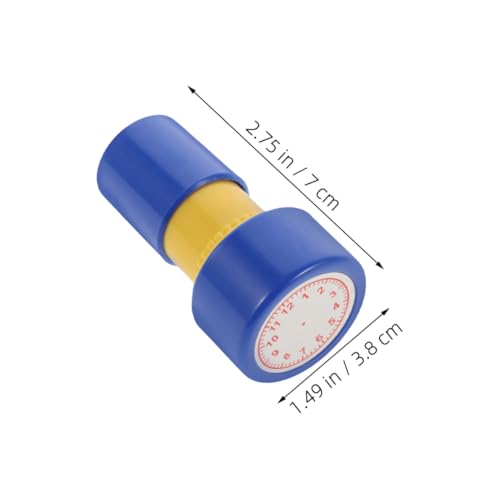 BESPORTBLE 6 Stück Teiliges Lernstempel mit Vorintegrierter Selbstfärbende Uhrenmuster Stempel zur Zeitbestimmung Pädagogische Uhr Erkennungsstempel für Schule und Zuhause BESPORTBLE 6 Stück Teiliges Lernstempel mit Vorintegrierter Selbstfärbende Uhrenmuster Stempel zur Zeitbestimmung Pädagogische Uhr Erkennungsstempel für Schule und Zuhause von BESPORTBLE