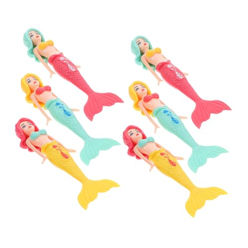 BESPORTBLE 6 Stück Teiliges Meerjungfrau Schwimmspielzeug Set Bunte Tauchspielzeuge für und Schwimmtraining Sicheres und Langlebiges Wasserspielzeug BESPORTBLE 6 Stück Teiliges Meerjungfrau Schwimmspielzeug Set Bunte Tauchspielzeuge für und Schwimmtraining Sicheres und Langlebiges Wasserspielzeug von BESPORTBLE