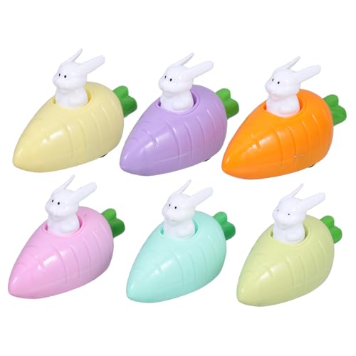 BESPORTBLE 6 Stück Teiliges Mini Auto Ostern Aufziehbar Friktionsspielzeug Karottenform Bunte Kleinfahrzeuge für Ostergeschenke Party Mitgebsel BESPORTBLE 6 Stück Teiliges Mini Auto Ostern Aufziehbar Friktionsspielzeug Karottenform Bunte Kleinfahrzeuge für Ostergeschenke Party Mitgebsel von BESPORTBLE