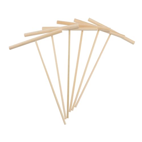 BESPORTBLE 6 Stück Teiliges Mini Bambus Rechen Dekorative Zen Garten Accessoires Handgefertigte Sandspielzeug Ornamente Elegant für Schreibtisch und Zimmer Langlebige Bambusmaterialien von BESPORTBLE