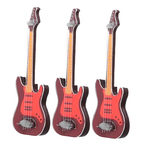 BESPORTBLE 6 Stück Teiliges Miniatur Gitarren aus Umweltfreundlichem Kunststoff Glatte Oberfläche Puppenhaus Dekoration Fördert Kreativität und Handwerkliche Fähigkeiten Leicht und Tragbar BESPORTBLE 6 Stück Teiliges Miniatur Gitarren aus Umweltfreundlichem Kunststoff Glatte Oberfläche Puppenhaus Dekoration Fördert Kreativität und Handwerkliche Fähigkeiten Leicht und Tragbar von BESPORTBLE