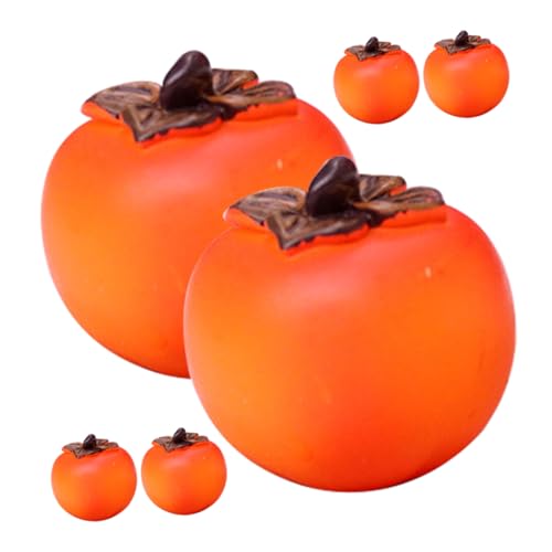 BESPORTBLE 6 Stück Teiliges Miniatur Künstliche Persimmon Deko Realistische Simulation Früchte Ornament für Puppenhaus Kinderlehrmittel Party Fotografie Film Requisiten BESPORTBLE 6 Stück Teiliges Miniatur Künstliche Persimmon Deko Realistische Simulation Früchte Ornament für Puppenhaus Kinderlehrmittel Party Fotografie Film Requisiten von BESPORTBLE