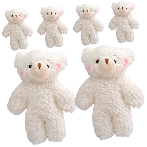 BESPORTBLE 6 Stück Teiliges Plüsch Bär Schlüsselanhänger Weiche Kuscheltier Handtaschen Charm Leichte Dekorative Stofftier Anhänger als für Freunde und Familie BESPORTBLE 6 Stück Teiliges Plüsch Bär Schlüsselanhänger Weiche Kuscheltier Handtaschen Charm Leichte Dekorative Stofftier Anhänger als für Freunde und Familie von BESPORTBLE