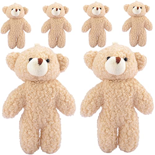 BESPORTBLE 6 Stück Teiliges Plüschbär Schlüsselanhänger Flauschiger Anhänger Weiches Kuscheltier aus PP Baumwolle Tasche und Autoschlüssel Deko für Freunde BESPORTBLE 6 Stück Teiliges Plüschbär Schlüsselanhänger Flauschiger Anhänger Weiches Kuscheltier aus PP Baumwolle Tasche und Autoschlüssel Deko für Freunde von BESPORTBLE