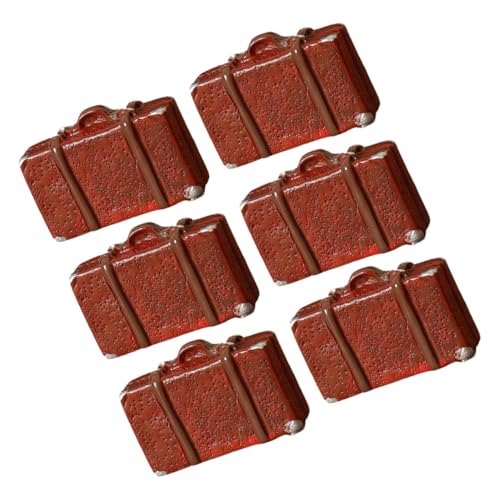 BESPORTBLE 6 Stück Teiliges Puppenhaus Zubehör Set Vintage Reisekoffer Miniatur aus Robustem Resin für Kreative Deko und Spiel Perfektes Accessoire für Puppenhaus und Miniaturwelten BESPORTBLE 6 Stück Teiliges Puppenhaus Zubehör Set Vintage Reisekoffer Miniatur aus Robustem Resin für Kreative Deko und Spiel Perfektes Accessoire für Puppenhaus und Miniaturwelten von BESPORTBLE