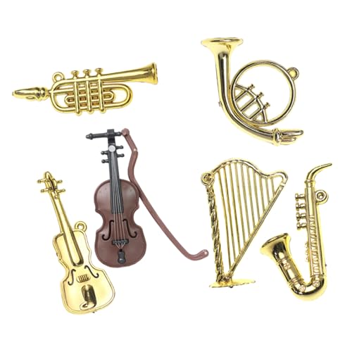 BESPORTBLE 6 Stück Teiliges Set Miniatur Musikinstrumente für Puppenhaus Realistische Dekoration für Kinderzimmer und Miniaturlandschaften BESPORTBLE 6 Stück Teiliges Set Miniatur Musikinstrumente für Puppenhaus Realistische Dekoration für Kinderzimmer und Miniaturlandschaften von BESPORTBLE
