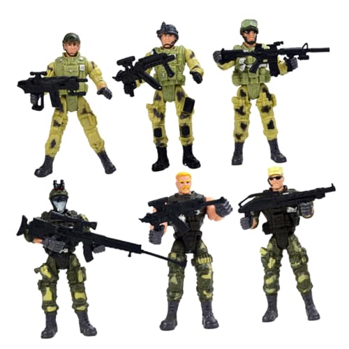 BESPORTBLE 6 Stück Teiliges Special Forces aus Robustem Kunststoff Realistische Militärsoldaten Figuren für Jungen und Mädchen Fördert Hand Auge Koordination und Spielerisches Lernen Ab BESPORTBLE 6 Stück Teiliges Special Forces aus Robustem Kunststoff Realistische Militärsoldaten Figuren für Jungen und Mädchen Fördert Hand Auge Koordination und Spielerisches Lernen Ab von BESPORTBLE