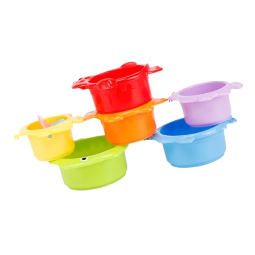 BESPORTBLE 6 Stück Teiliges Stapelbecher mit Buntem Interaktive Bruchfeste Badewannenspielzeuge für Kleinkinder Kreativität und Hand Auge Koordination BESPORTBLE 6 Stück Teiliges Stapelbecher mit Buntem Interaktive Bruchfeste Badewannenspielzeuge für Kleinkinder Kreativität und Hand Auge Koordination von BESPORTBLE
