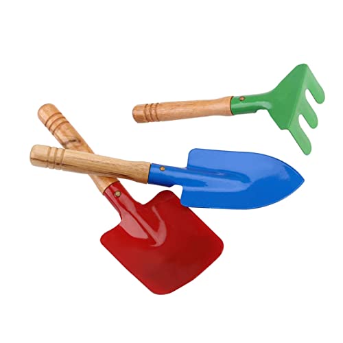 BESPORTBLE 6 Stück Teiliges Strandspielzeug Set für Tragbare Sandspielzeuge mit Schaufel und Gartenwerkzeugen für Outdoor Aktivitäten und Sandburgen Gemischte Farben von BESPORTBLE