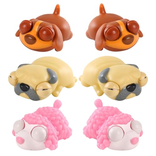 BESPORTBLE 6 Stück Teiliges Tier Lustige Stressabbau Mechanismus für Bunte Druckentlastung Party für Junge Mädchen und Büro Puppenhaus Zubehör BESPORTBLE 6 Stück Teiliges Tier Lustige Stressabbau Mechanismus für Bunte Druckentlastung Party für Junge Mädchen und Büro Puppenhaus Zubehör von BESPORTBLE