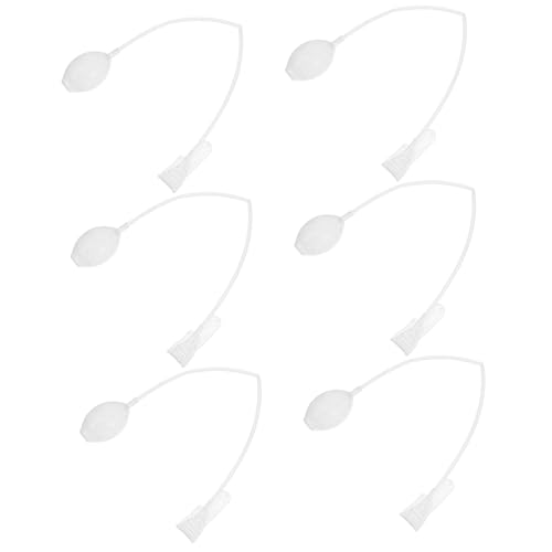 BESPORTBLE 6 Stück Teiliges Transparente Luftkissen Ohren Accessoires Bewegliche Hasenohren DIY Zubehör Leichtes Material für Hasenmütze Ersatzteile für Bewegliche Tierohren Vielseitig von BESPORTBLE