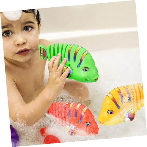 BESPORTBLE 6 Stück Teiliges Wind Up Badespielzeug Cartoon Fischform Leichtes Sich Bewegendes Badewannenspielzeug mit Aufziehmechanismus Fördert Feinmotorik und Beobachtung für Kinderspaß BESPORTBLE 6 Stück Teiliges Wind Up Badespielzeug Cartoon Fischform Leichtes Sich Bewegendes Badewannenspielzeug mit Aufziehmechanismus Fördert Feinmotorik und Beobachtung für Kinderspaß von BESPORTBLE